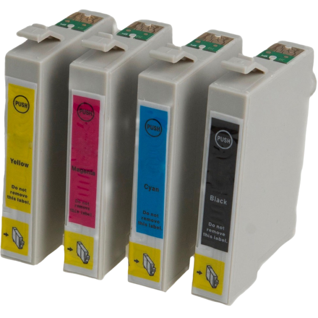 Zestaw tuszy INQ T0801/ T0802/ T0803/ T0804 do Epson P50/ R265/ R285/ R360/ RX560/ RX585 zamiennik